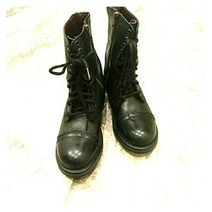 Steve Madden combat boots (Tropa) size 5